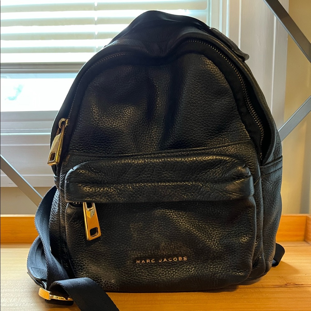 Genuine leather Marc Jacobs varsity Mini backpack